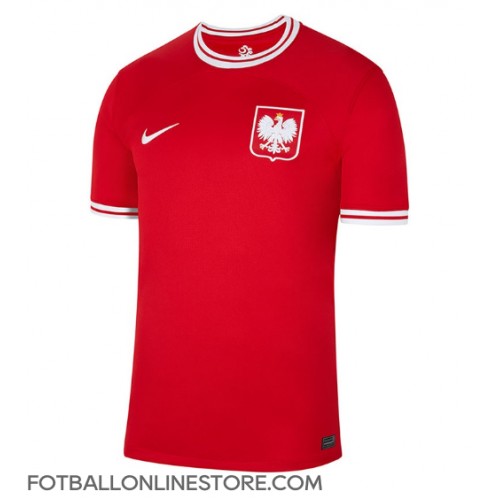 Billige Polen Bortetrøye VM 2022 Kortermet